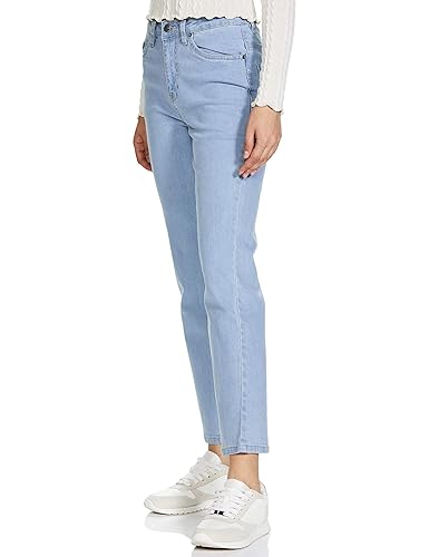 AKA Chic Women's Straight Jeans (AKCB 1323 A_Light Blue_28 AKA Chic Women's Straight Jeans (AKCB 1323 A_Light Blue_28